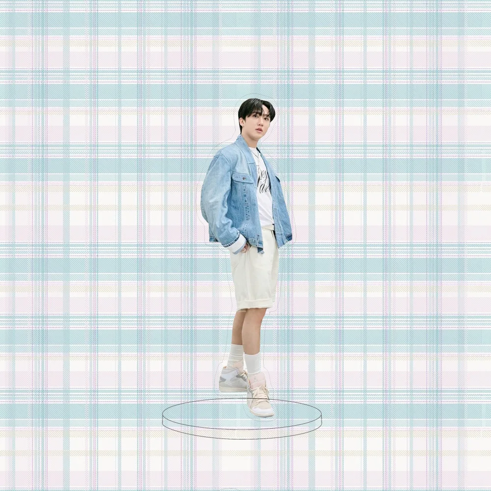 Stray Kids Style Cute Surrounding SKZOO Men's Team Celebrity Acrylic Plaque Ornament