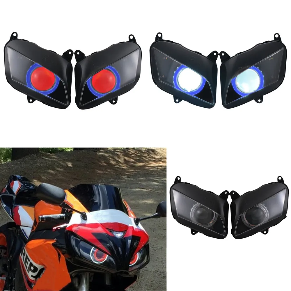 

Motorcycle Head Light Lamp Custom LED Headlight Headlamp For Honda CBR600RR F5 600RR 2007-2012 HID Projector Headlight Assembly