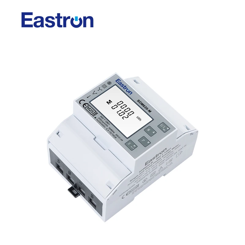 Eastron SDM630-M MID RS485 Din Rail KWH Three Phase Energy Meter Solar PV Energy Meter RTU Digital Meter