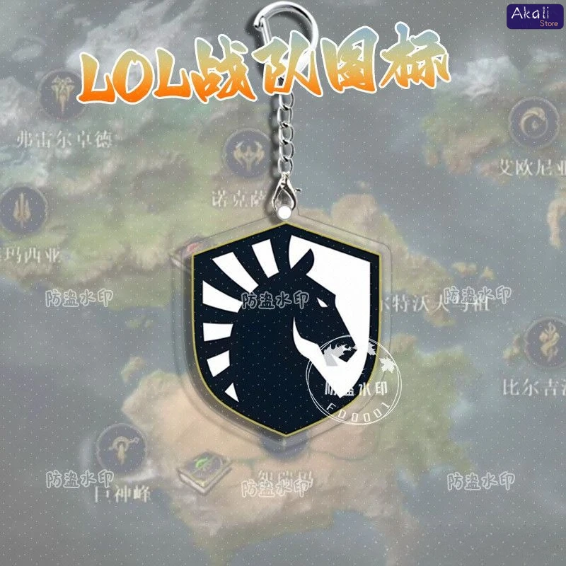 LLavero con logotipo del equipo LOL Esports para Fans T1 IG FPX G2 WE EDG, accesorios para juegos, colgante de Metal, abalorio para bolso, regalo para jugadores