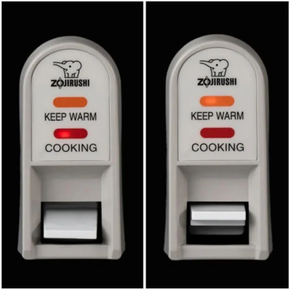 جهاز طبخ الأرز/البخار سعة 3 أكواب (أبيض)