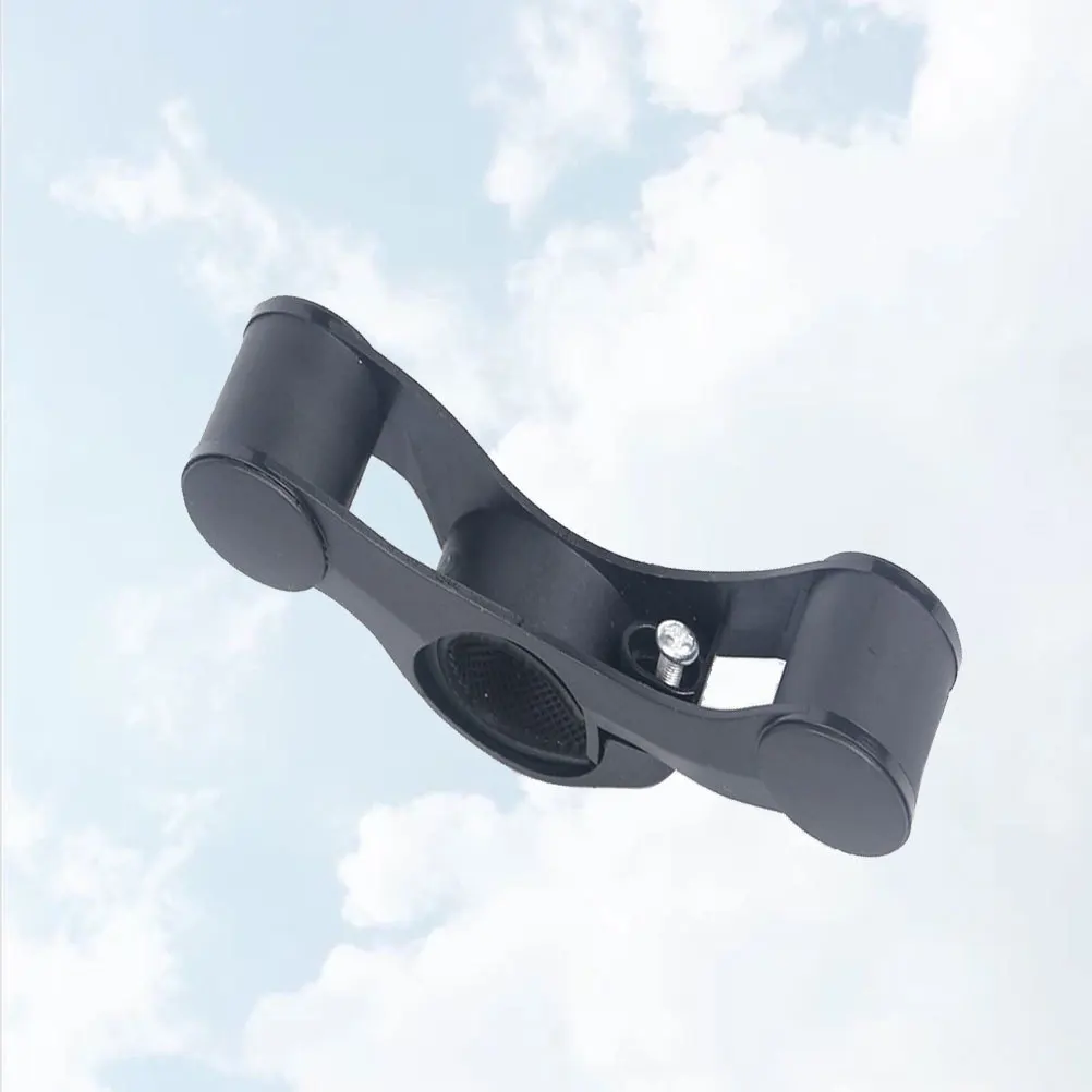 

1Pcs Bike Handlebar Extension Black Professional Flashlight Bracket Clip Long Headlights Extension Mountain Bike