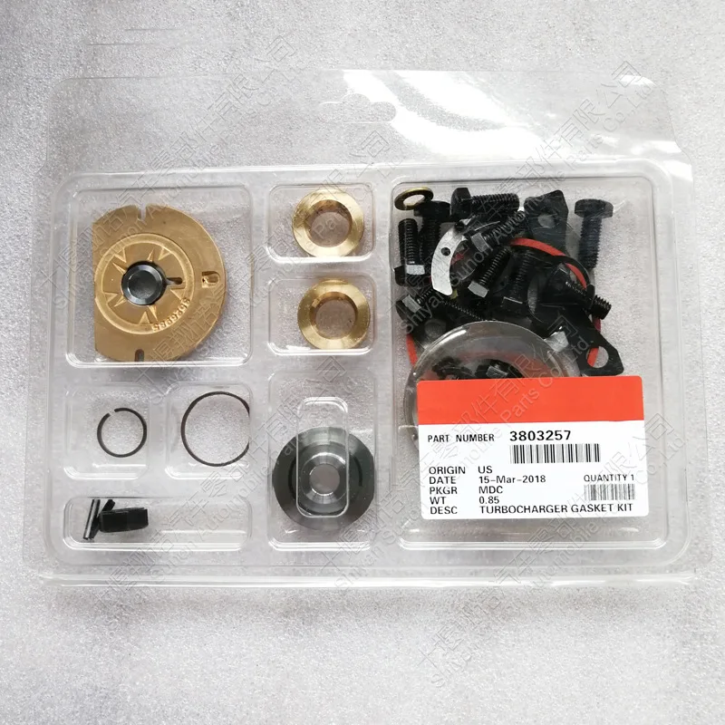 สำหรับชุดซ่อมเทอร์โบชาร์จเจอร์เครื่องยนต์ 3803257 3801669 3545677
