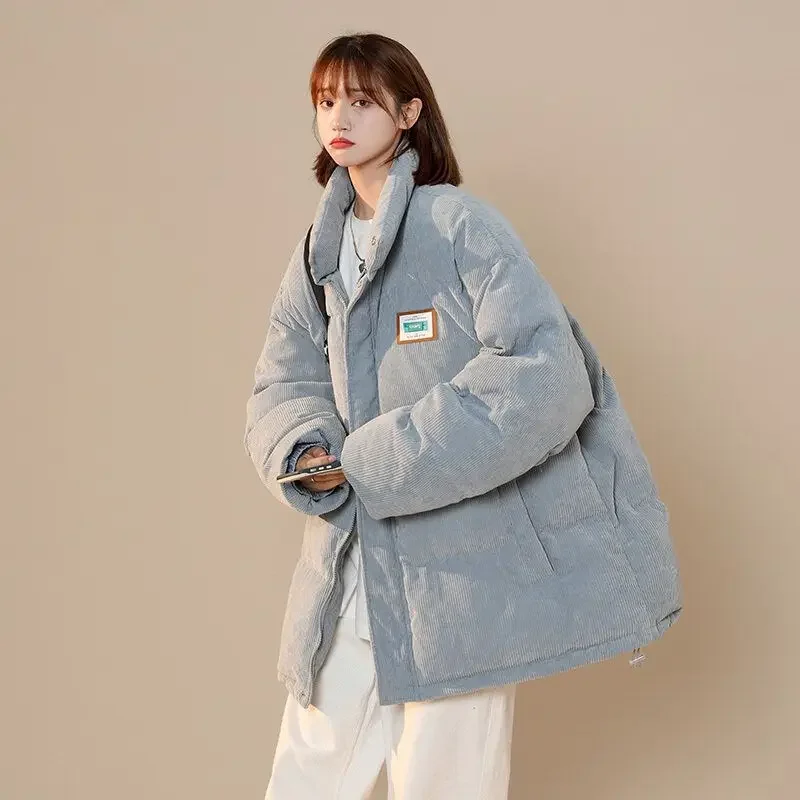 Winter Coat for Women Coats Parkas Jackets Corduroy Cotton Jacket Winter Men's Jacket Warm Thickening New Korean Fashion