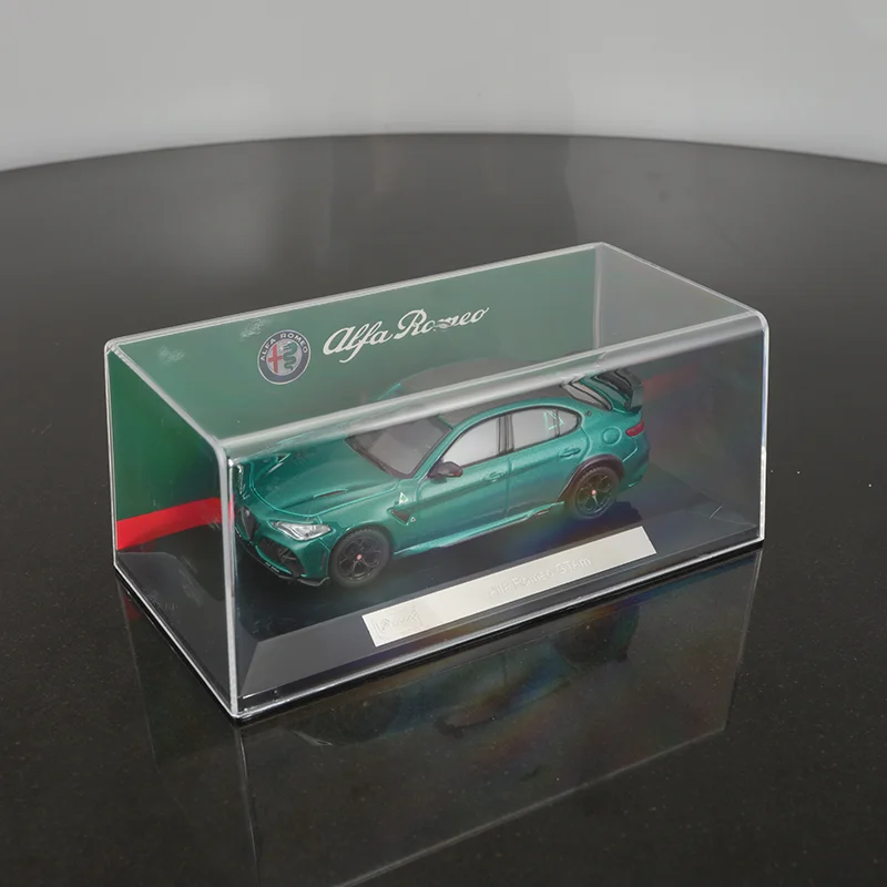 In Stock Bburgao 1:43 Alfa Romeo Gtam Miniature Alfa Romeo Gtam Sports Car Alloy Diecast Model Toy Car Model Kid Christmas Gift