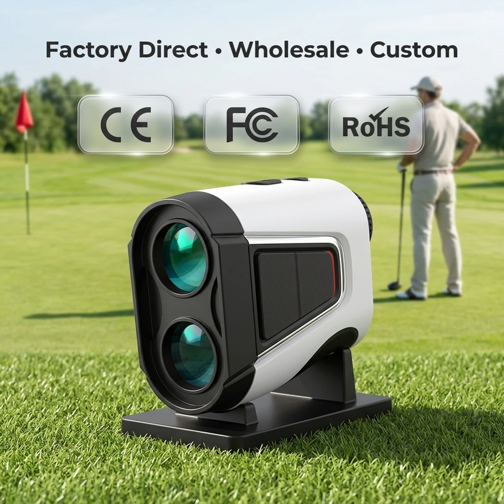 Professional Hunting Magnetic Range Finder Golf with Slope and USB Rechargeable Laser for Outdoor Sport Waterproof