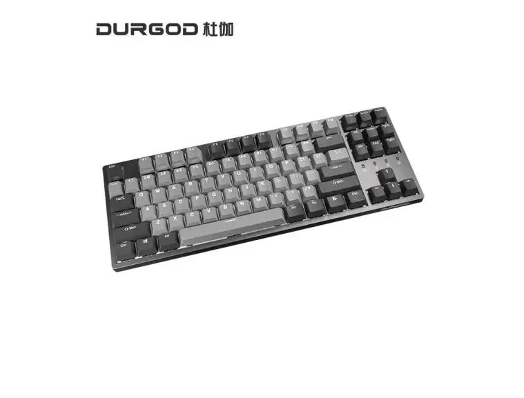 DURGOD TAURUS K320 K320W 87key cherry switch wired white backlit mechanical keyboard