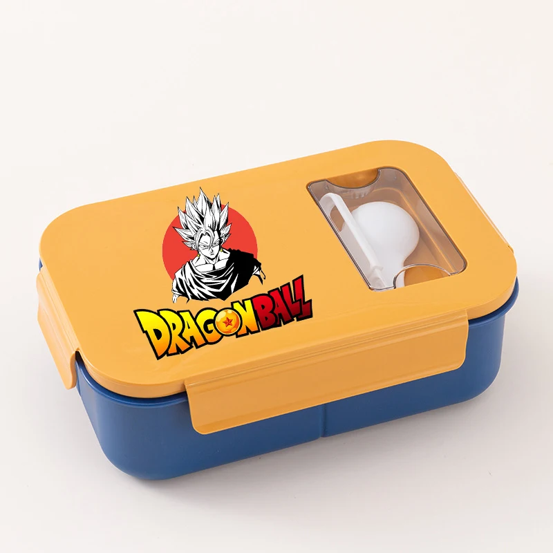 

Dragon Ball Student Lunch Box Boy Portable Goku Bento Box Food Container Children Anime Print Dinnerware Cartoon Toast Box Gift
