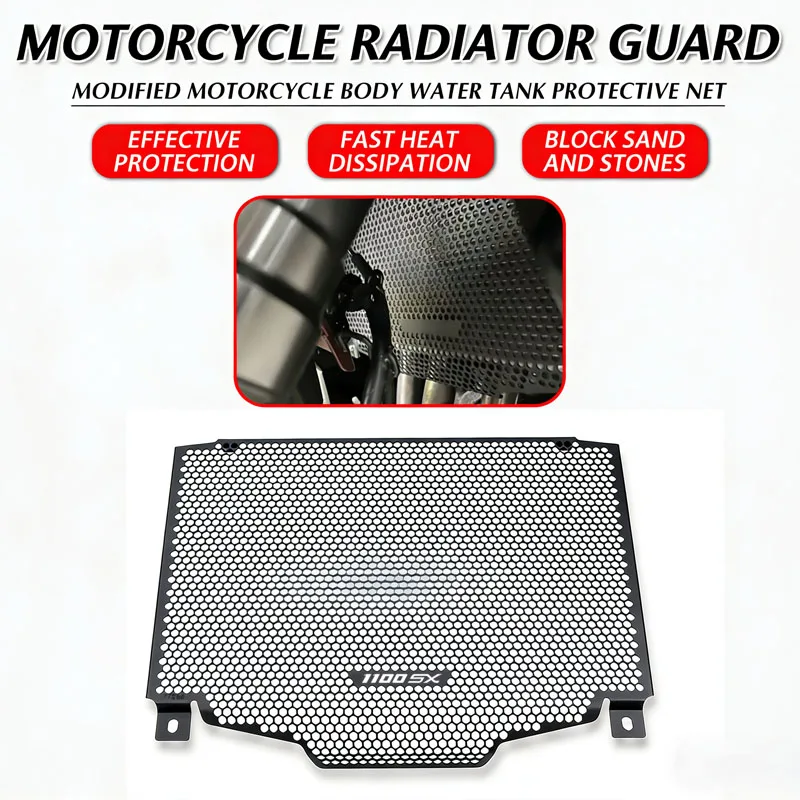 

Fit For NINJA1100SX NINJA 1100SX NIJA1100 SX 2025 2026 Motorcycle Accessories Radiator Grille Cover Guard Protection Protetor