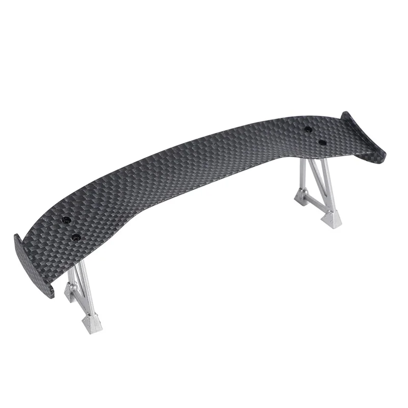 Excellent-1/10 RC Drift Car On-Road Racing Car Carbon Fiber Tail Wing Rear Spoiler Accessories