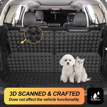 適用於2016-2023年馬自達CX-9的汽車地板後行李箱墊,防水耐磨防污。 10 最佳銷售 馬自達CX-9後車廂蓋 - №6