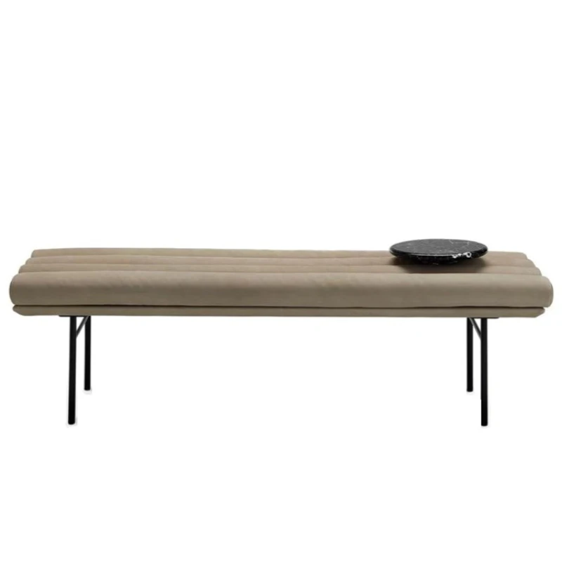 

Simple modern bedroom light luxury bedside stool long sofa into the foyer solid wood shoe changing stool