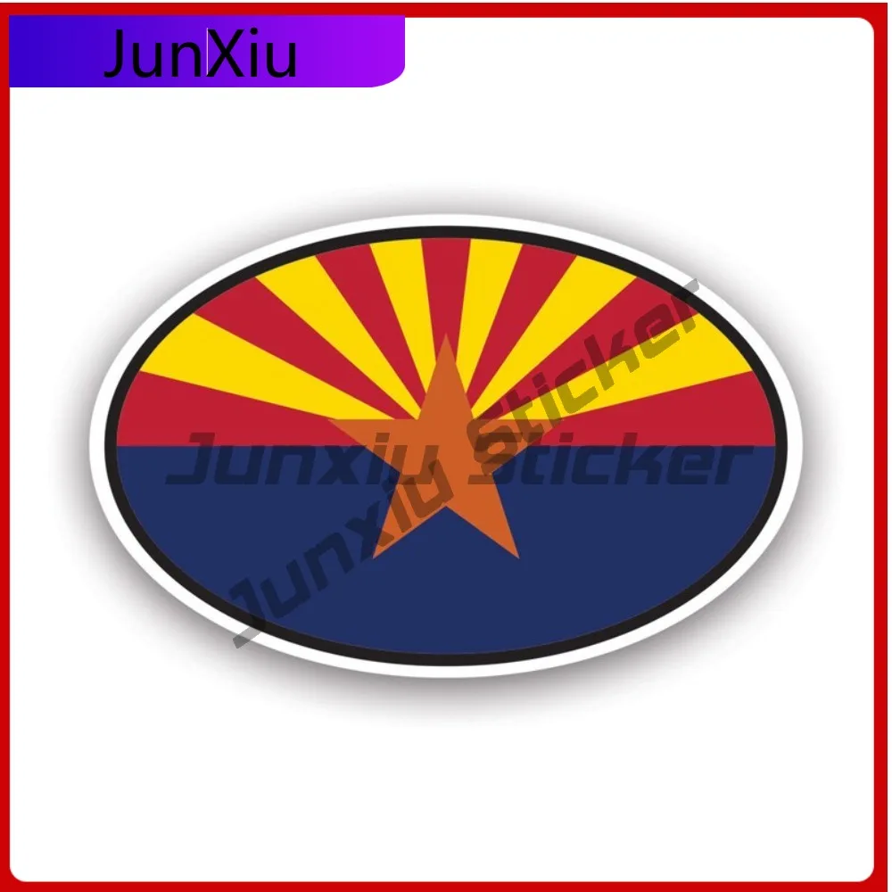 Arizona Flag Oval S…