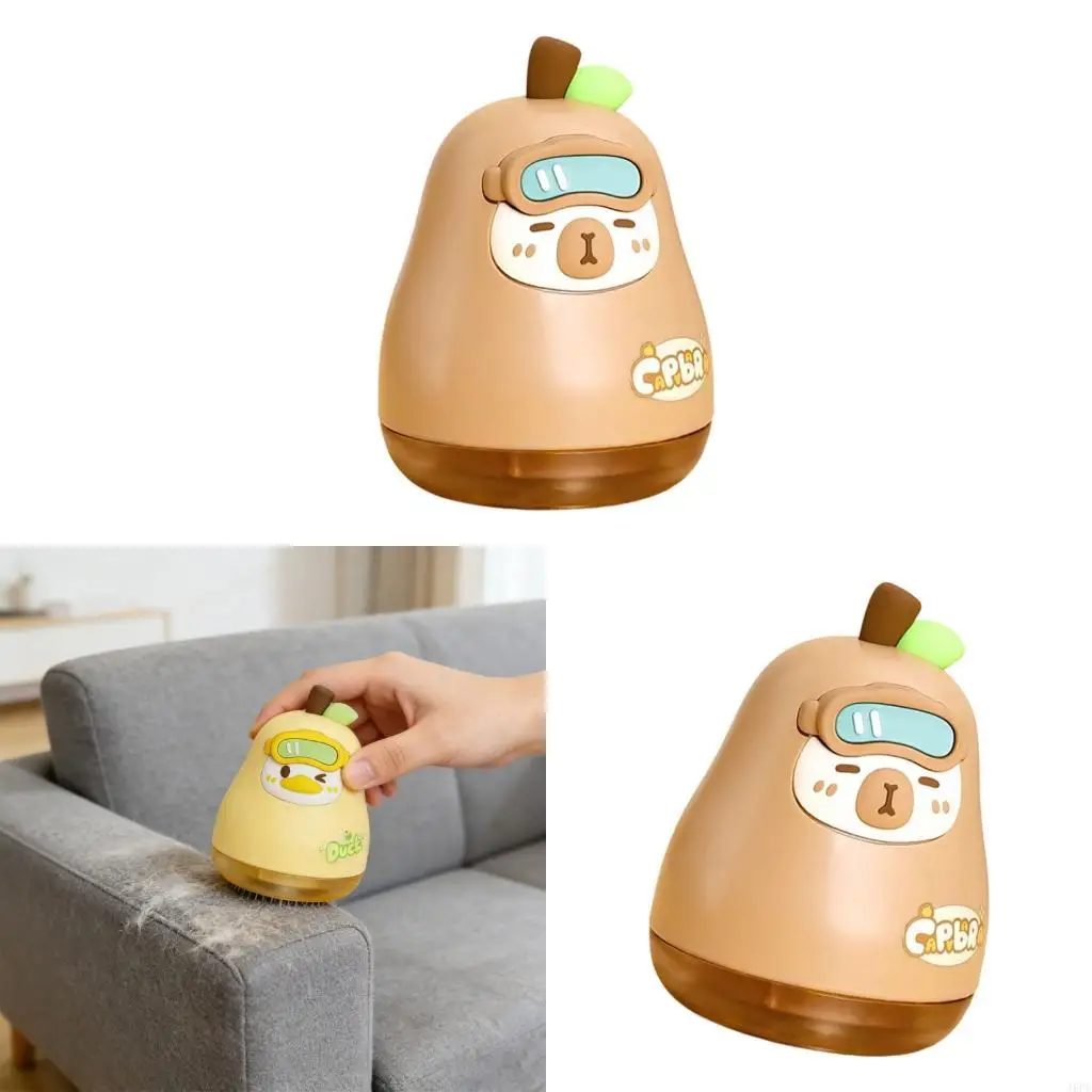 J6PE Lightweight Hand Operated Fuzz Remover pears Visible lints Chamber
