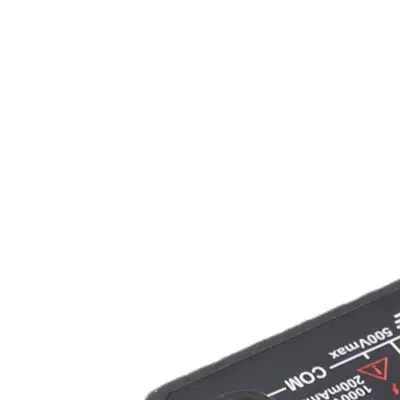 DT830B Digital Multimeter 1999 Counts AC DC Voltage Current Resistance Tester NPN For Pnp Transistor Diode Check Black ABS Case