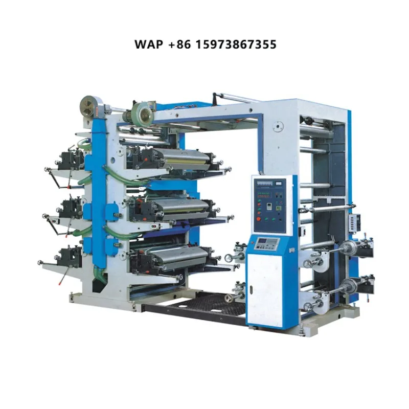 Custom Woven Fabric Bag Sack Printing Machine Flexo Printing Machine
