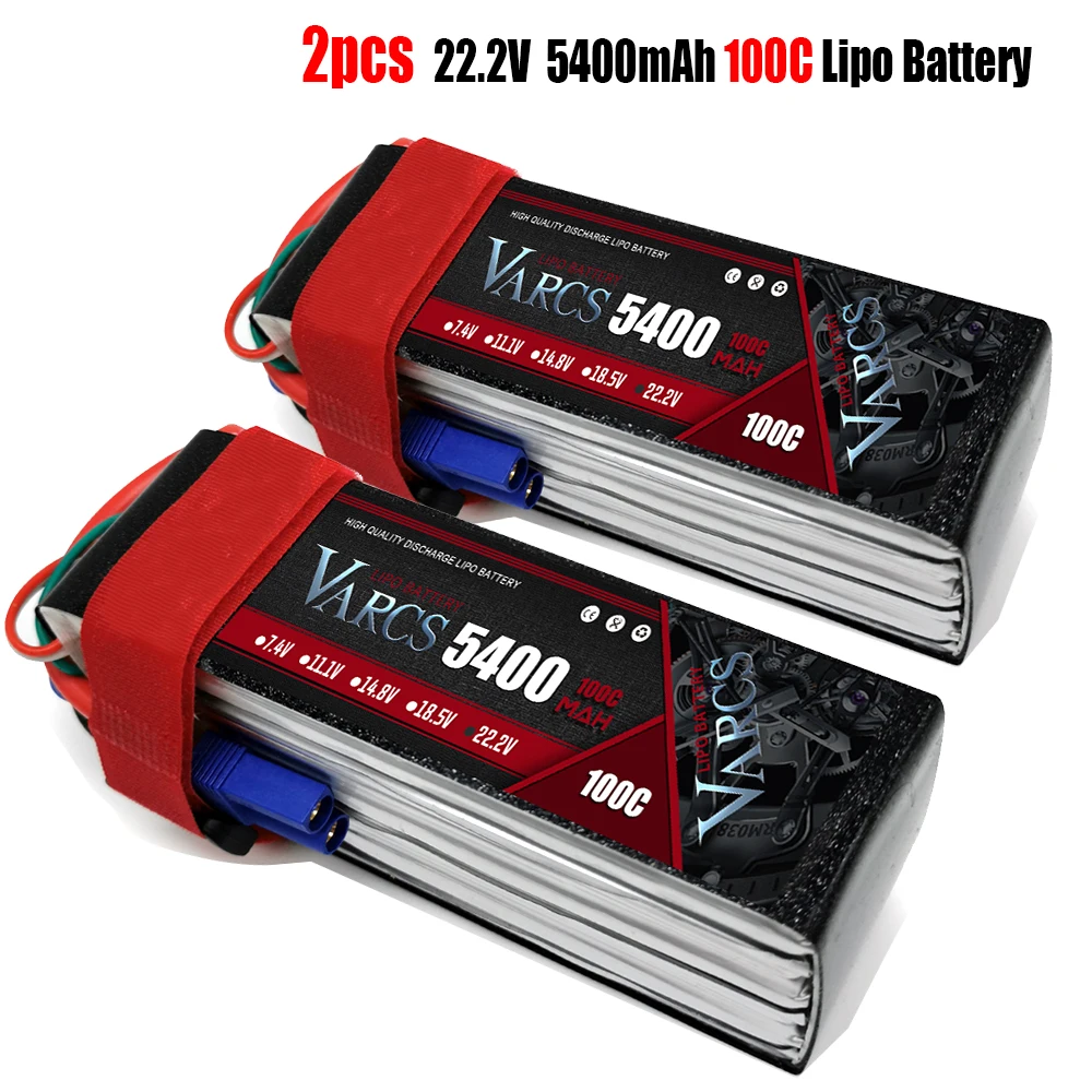 

VARCS 7.4V 11.1V 15.2V 14.8V 22.2V 2S 3S 4S 6S 5400Mah 6300Mah 6500mAh 6200mAh 6750mAh 8000mAh 7000mAh Lipo Batteries for Car