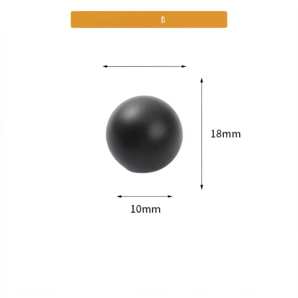 Nordic Style Round Ball Pull Knob Single Hole Cabinet Drawer Handle Minimalist Furniture Replacement Accessories