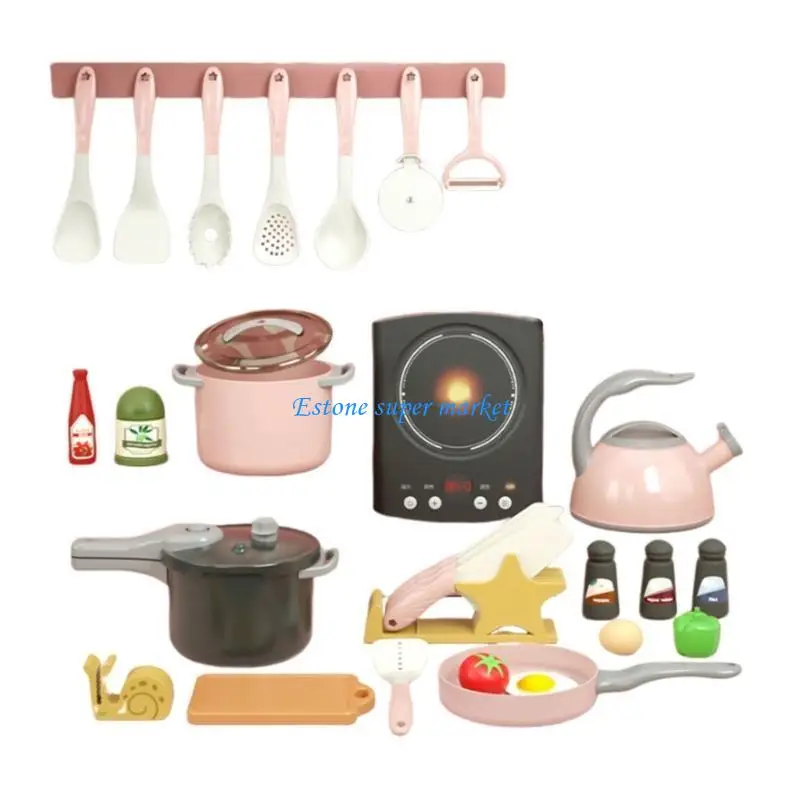 090B Simulation enfants ustensiles cuisine jouet nourriture semblant jouet cuisine semblant