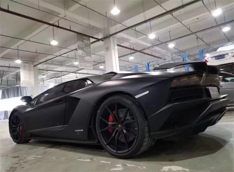 For Lamborghini Aventador lp700 720 Real Dry Carbon Fiber Tail Wing Spoiler Kit