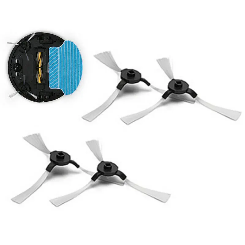 فرشاة جانبية 4 قطع شعبية لقطع غيار المكنسة الكهربائية الروبوتية Polaris PVCR 0920WV 0920