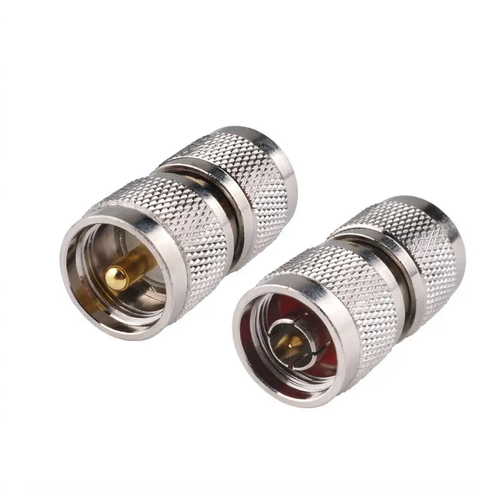 For For Vhrf Copper Coaxial Adapter N To UHF RF Connector Radio Communication Signal Linker Audio Video Accessory