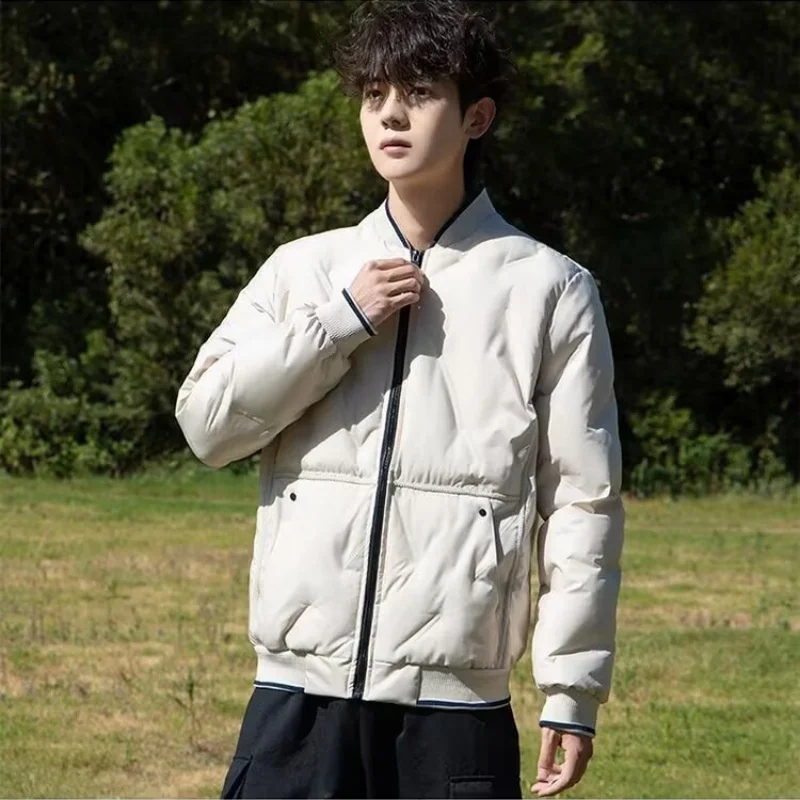 多用途なインスタグラム風、文芸的で人気のある新しいスタイル、シンプルな雰囲気、原宿風ダウンジャケット、暖かいコート、綿ジャケット、トレンディな日本風