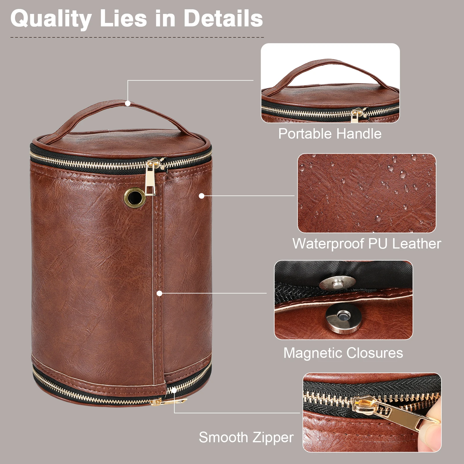 Toilettas voor heren, reistoil - Men Accessories Kit Bag recensie en prijs