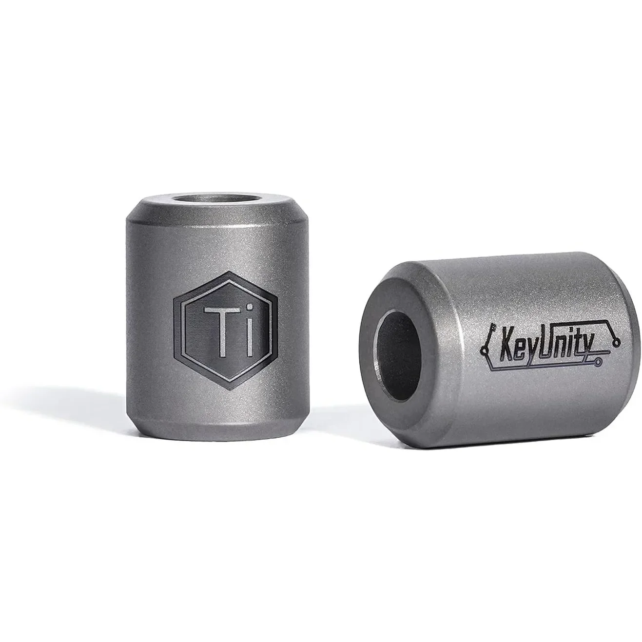 

Бусины KeyUnity KA01 из титана для паракорда - 2 шт., бусины для крепления ножа, аксессуары для активного отдыха и EDC