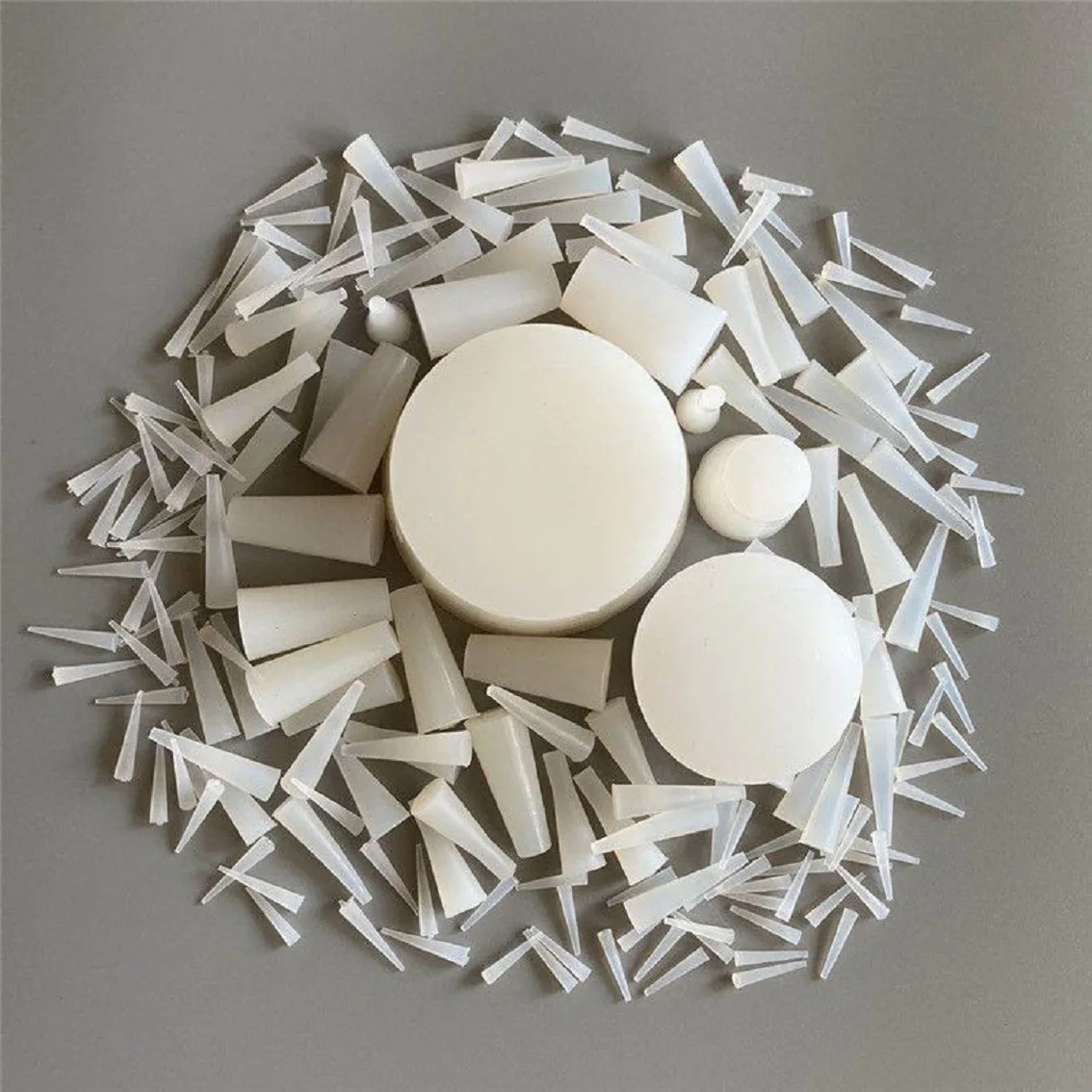 

10Pcs High-temperature Resistant Spray Conical Plug Silicone Plug Powder Coating Sealing conical Plug For Electroplating