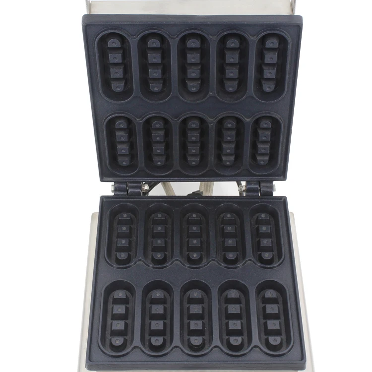 Manufacturing Machine bar Waffles with Electric Waffle Maker Machine