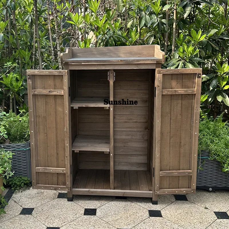 

Outdoor storage cabinet, utility cabinet, locker, kindergarten toy cabinet, courtyard, rainproof and FT