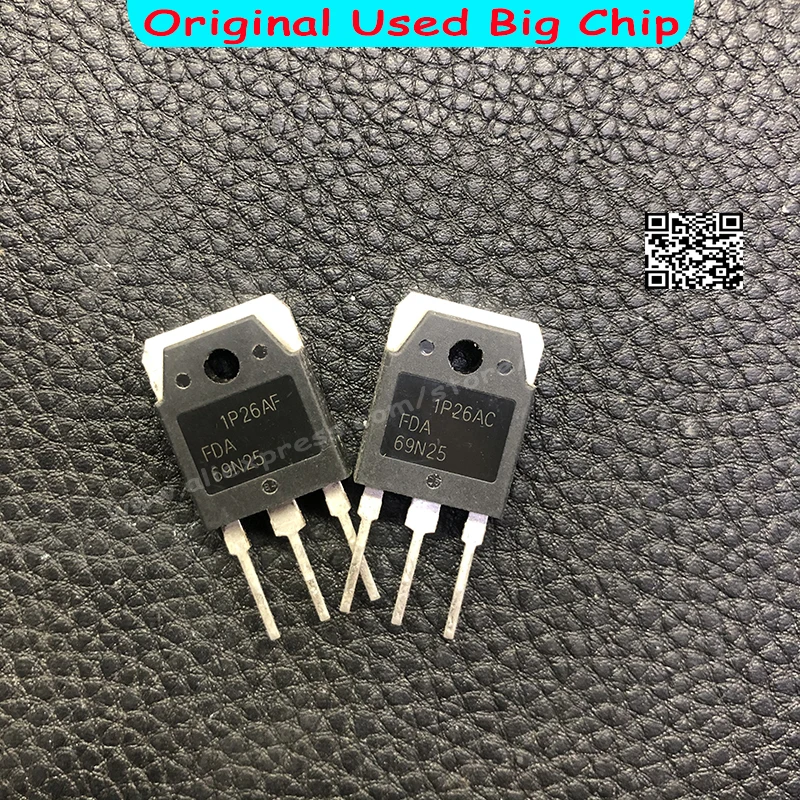 Used 5PCS FDA69N25 TO-3P Original disassembly