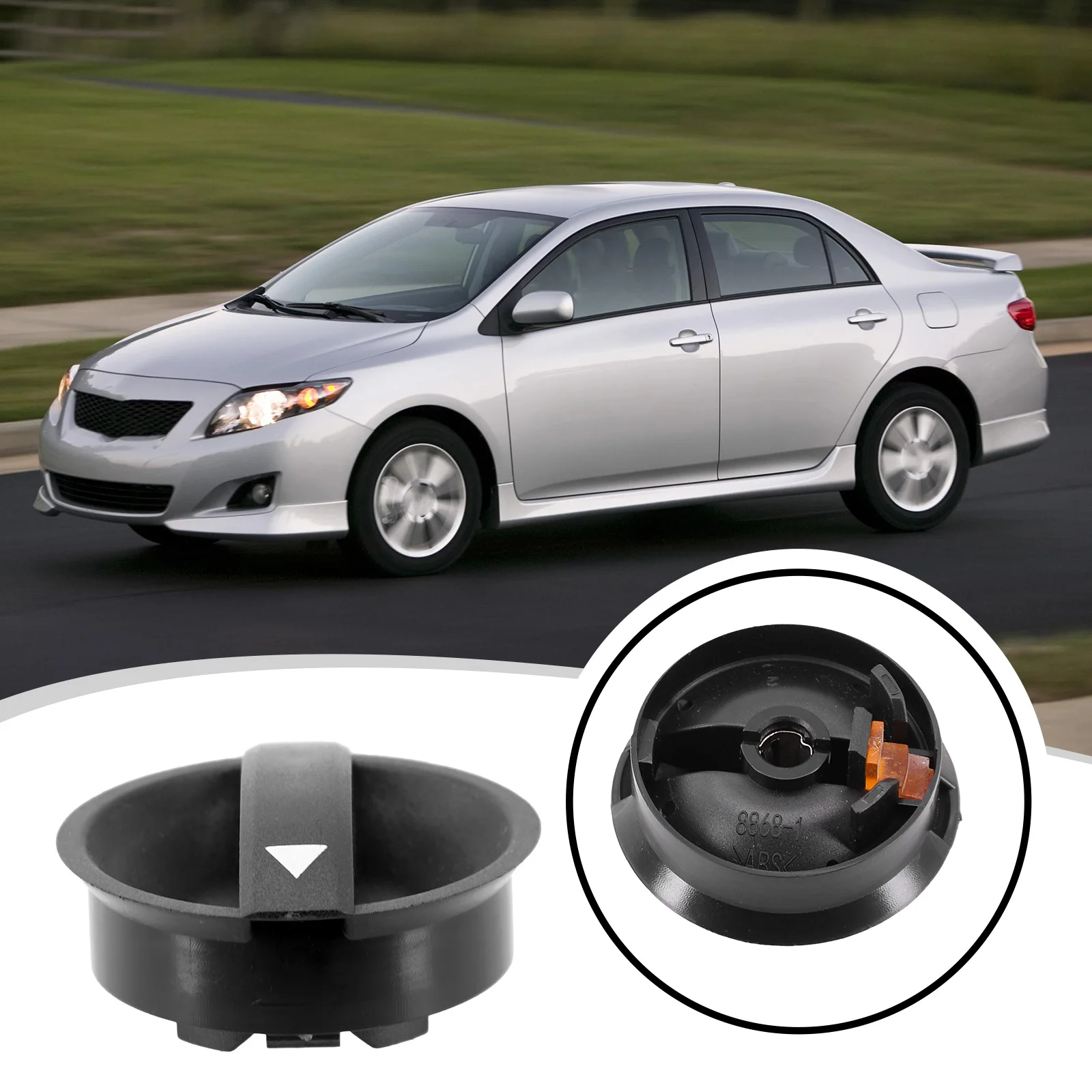 Single Piece AC Climate Control Knob Switch fit for Toyota for Tacoma 2005 2011 Quality Material Direct Replacement Type