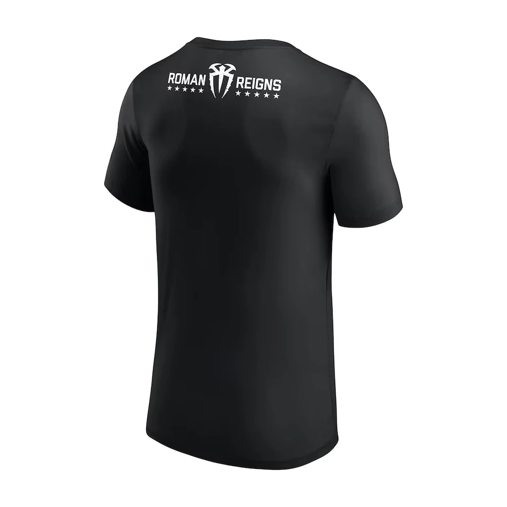 Men's Black Roman Reigns OTC 10-Star T-Shirt Summer Quick-drying Sportswear 3D Printed 2025 New Oversized Men's T-shirt Clothing