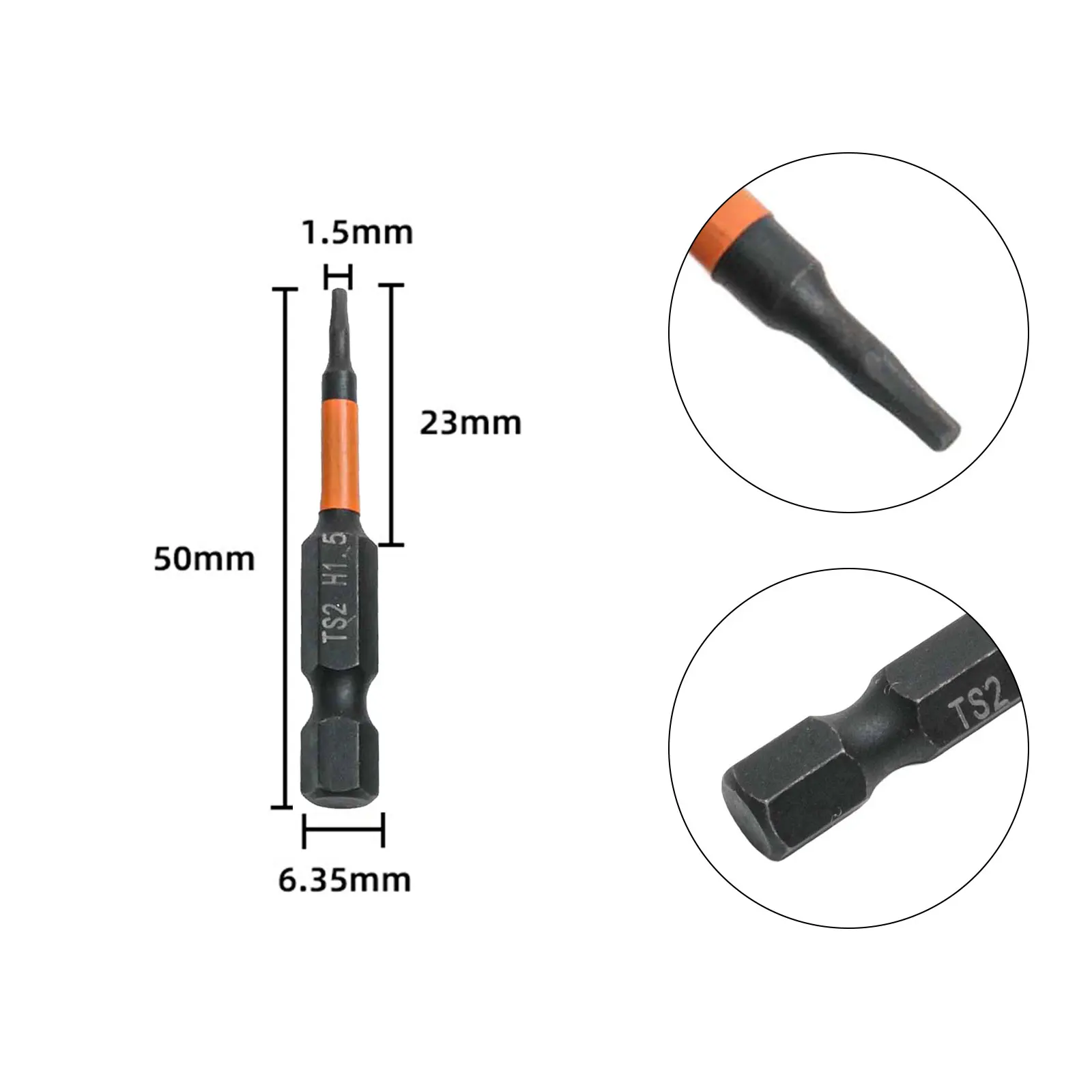 Für DIY-Projekte, Bohrer-Set, Bohrer-Set aus legiertem Stahl, magnetischer Schraubendreher, integrierter Magnetismus für Effizienz