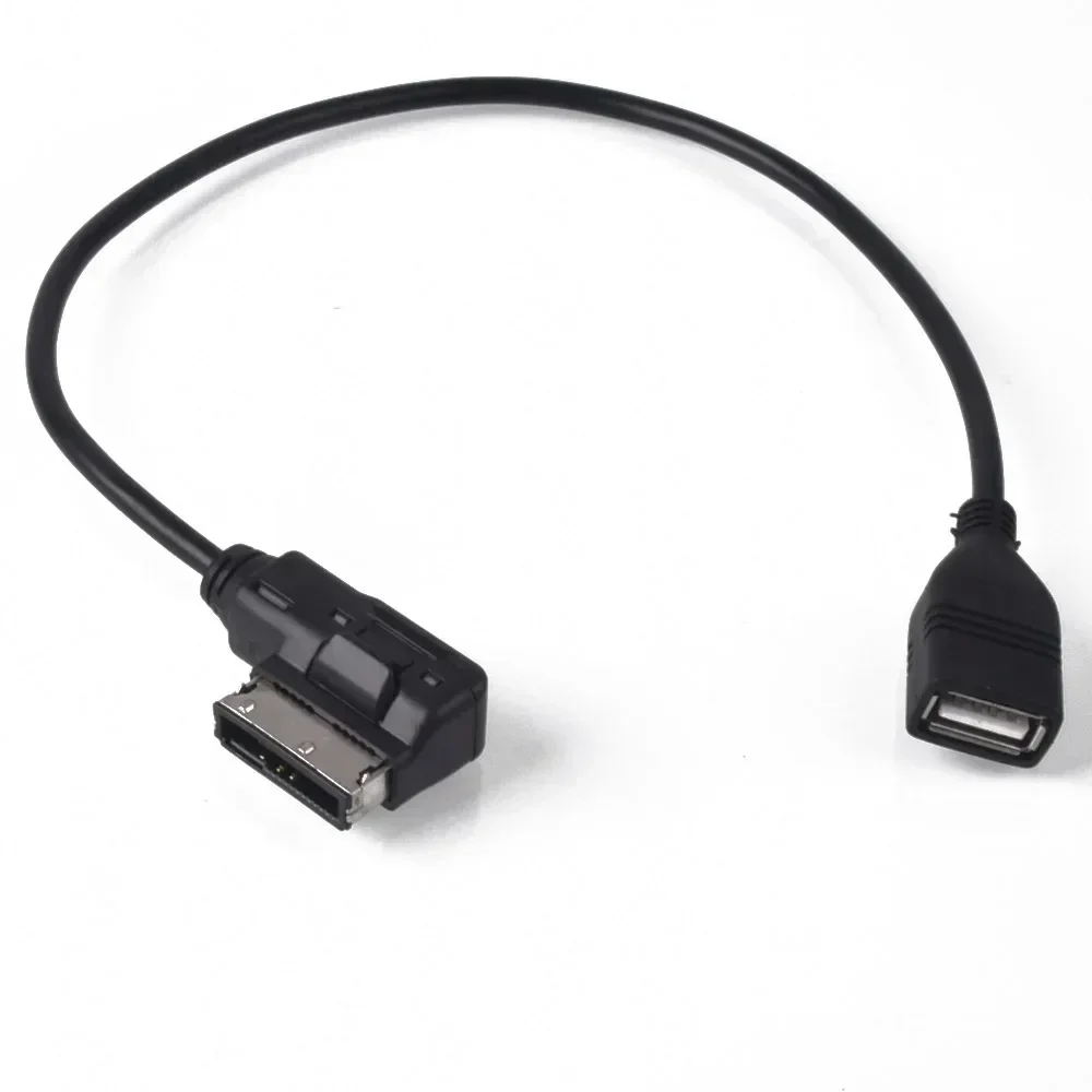 For AUDI Q7 Q5 For VW Golf MK5 RCD510 RCD310 USB Aux Cable Music MDI MMI AMI To USB Female Interface Audio AUX Adapter Data Wire