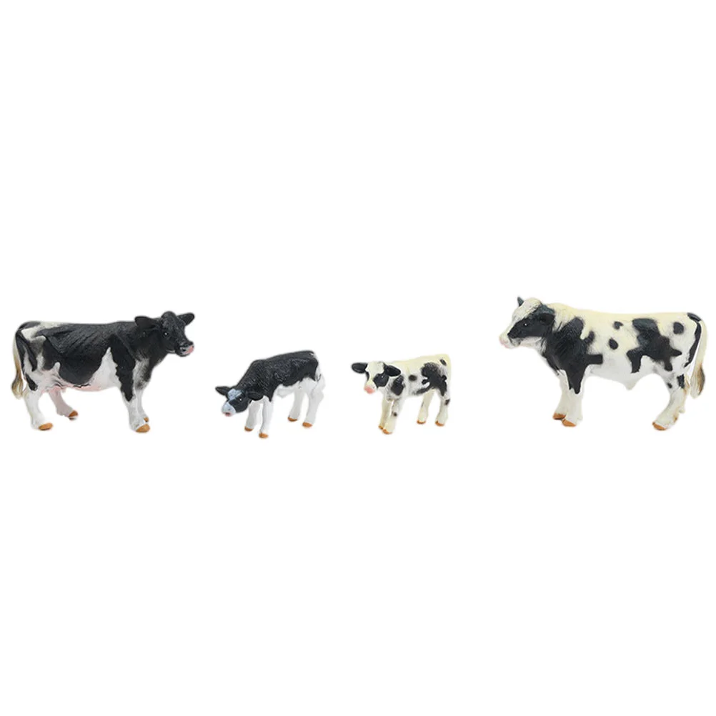 

Cow Model Toys The Animal Car Children Fake Pvc Simulation Adornments Figures Desktop Kids