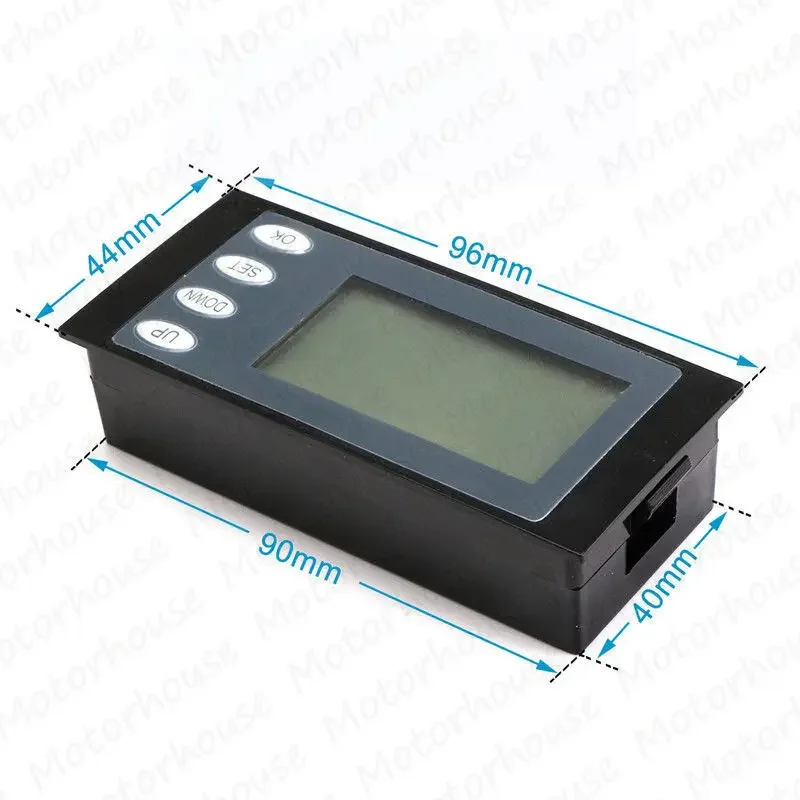 5 In 1 AC 80V- 264V 100A Digital Electrical Combo Panel Meter Volt+Amp+kWh+Watt+Work Time