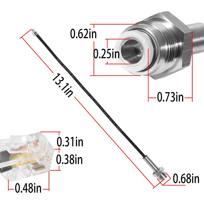 704492 Airless Sprayer Pressure Transducer Sensor for Titan Impact 440 540 640 740 840 Series Sprayer