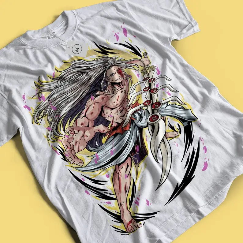 Exclusive Anime,comfortable,high quality Unisex Horror Manga Creepy Girl T-Shirt, Dark Anime Gothic T-Shirt, Manga Gothic T-Shir