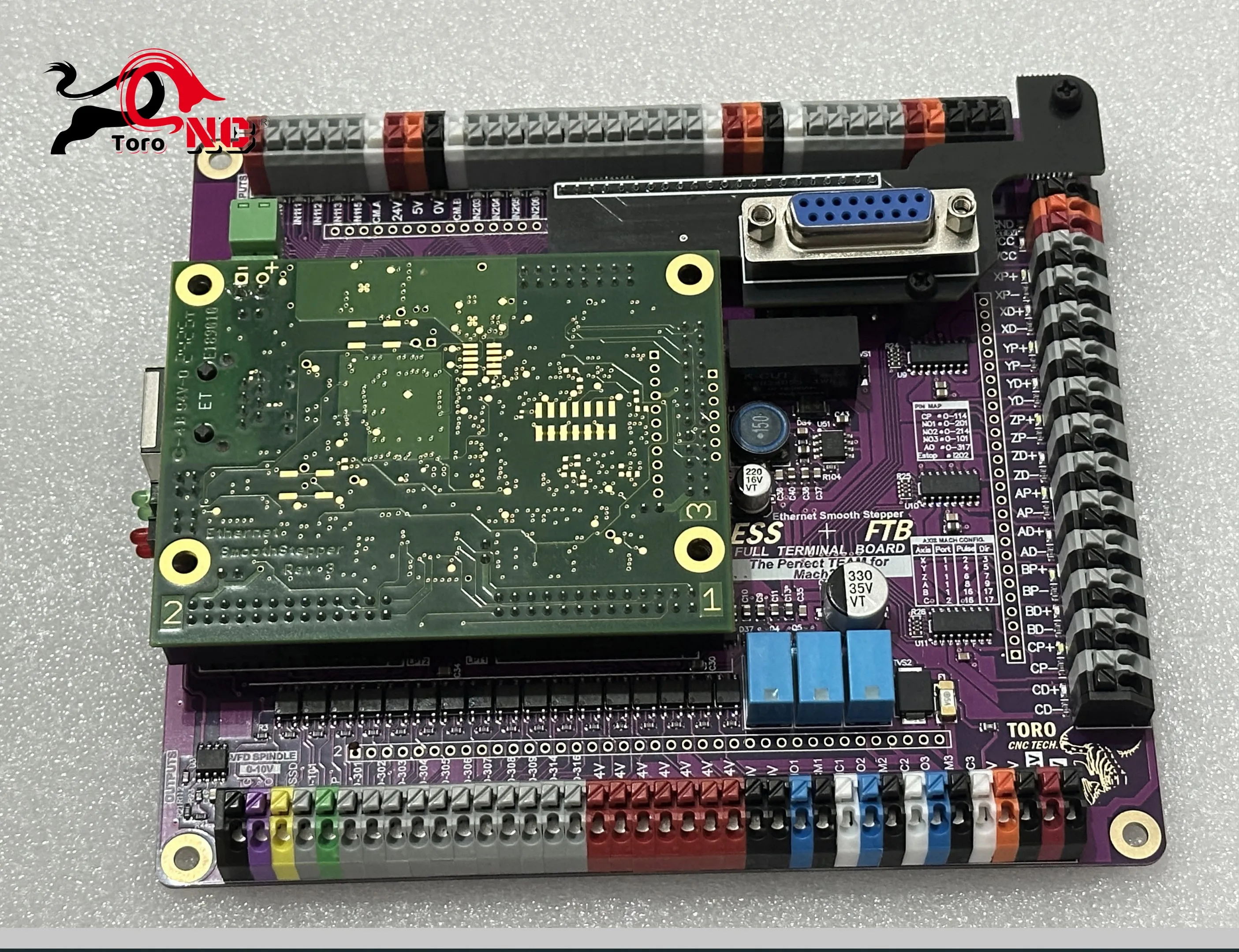 Toro CNC Tech ESS Mach3 Ethernet