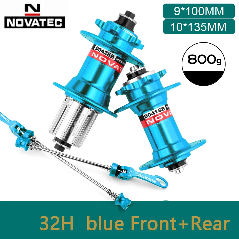 NOVATEC MTB Hub 8 9 10 11 12 Speed HG Bicycle Cube 28/32/36 6 Stud disc brake bike wheel hub QR front 10X100mm rear 10X135mm