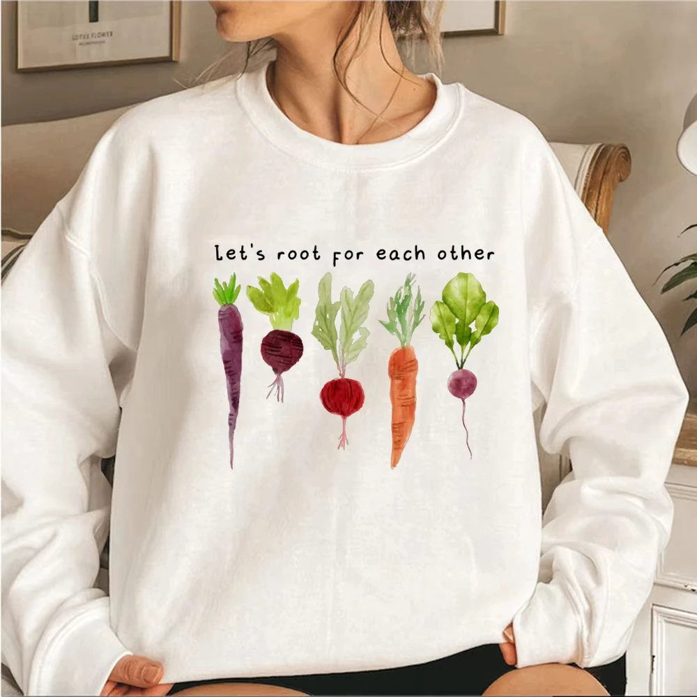 

Lets Roots for Each Other Толстовка с овощами, толстовка с капюшоном унисекс, толстовки с длинными рукавами, винтажные толстовки с рисунком для садоводства