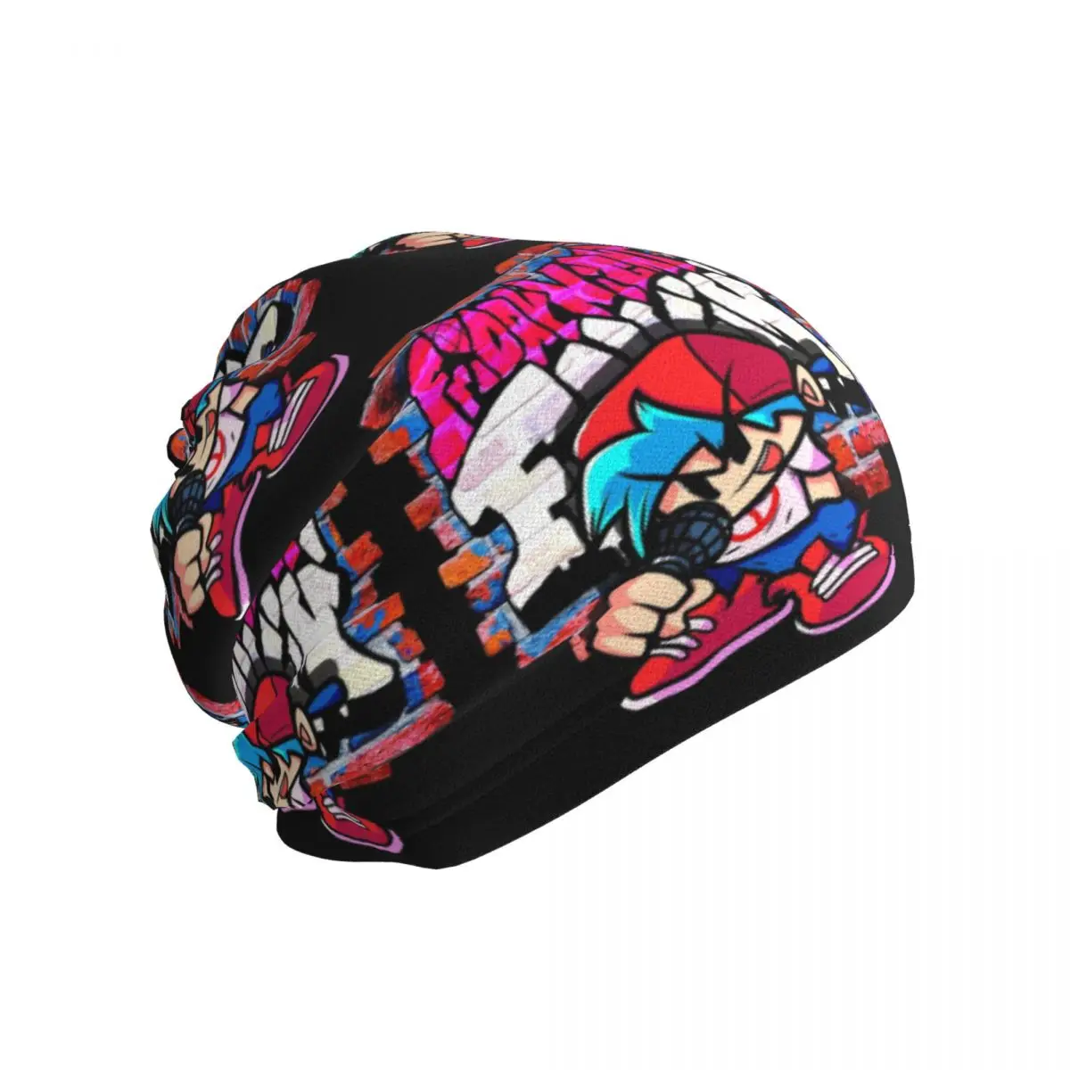BoyFriend FNF. Brick Wall Bandana Neck Cover Printed Wrap Scarf Cycling Face Mask Unisex Adult All Season