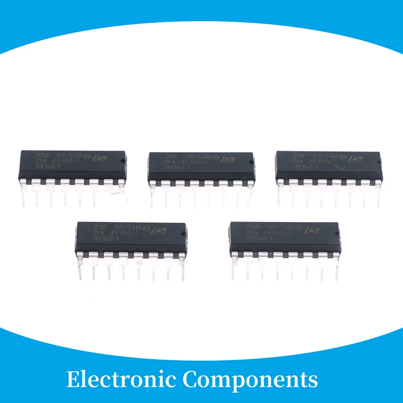 5Pcs High Quality L293 L293D DIP DIP16 DIP-16 IC Motor Driver PAR Push Pull 4 Four Channel Module Driver