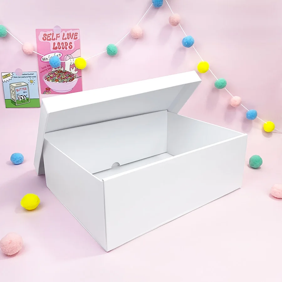 

Wedding Gift Boxes with Lids Large Capacity Bridesmaids Proposal Boxes Business Mailing Gift Festive Cardboard Present Box S112