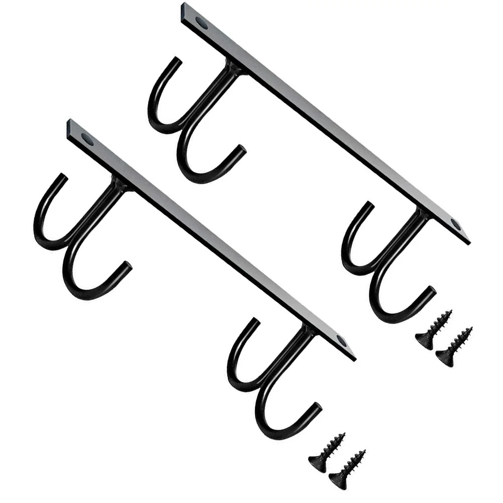 

2Sets Sturdy Glass Cup Hanging Rack Kitchen Mug Holder Neat Dry Cup Drainer Organizer Coffee Mugs Rack Home Use