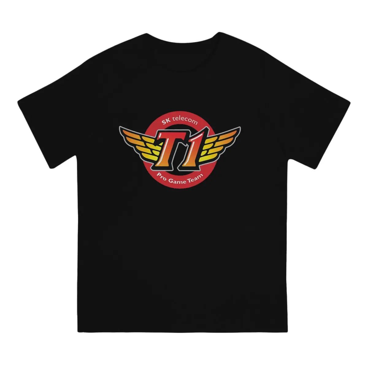 SKT T1 Logo Man's TShirt LPL LCK LEC LCS S13 LOL Crewneck Tops 100% Cotton T Shirt Humor High Quality Gift Idea