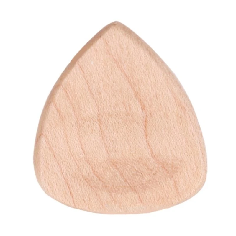 Wooden Guitar Pick Plectrums Handcrafted Acoustic Electric Bass Pick Durable